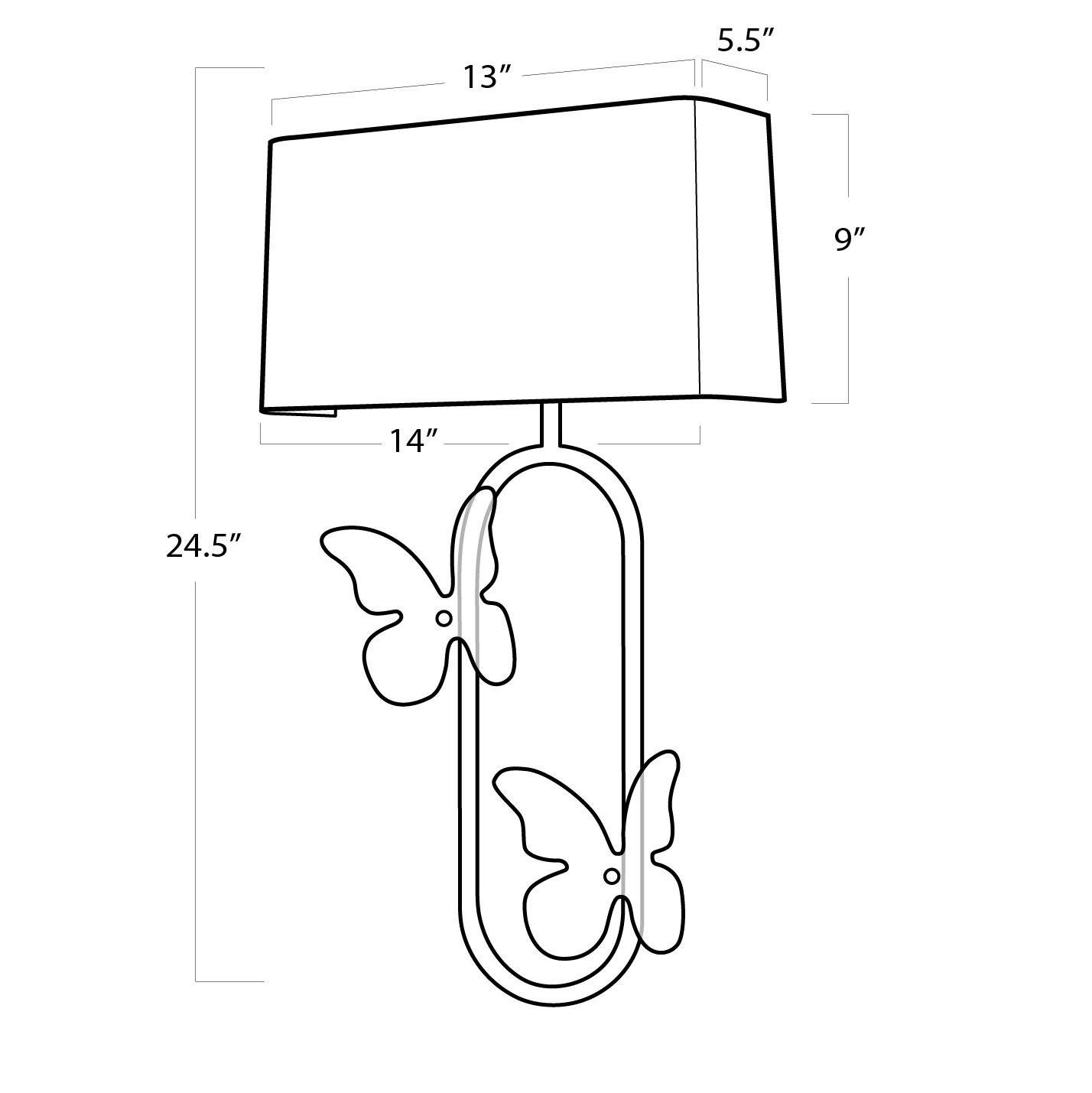 Monarch Oval Sconce